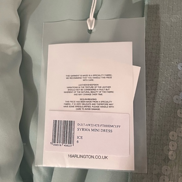 16 Arlington Sequin and Feather Dress - Picture 9 of 9